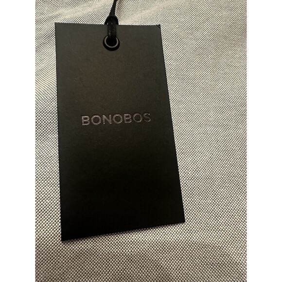 NWT Bonobos Chino Pants Mens 38x32 Gray Slim Golf Stretch Work Pockets - Picture 3 of 14